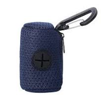 Sghtil Porte-sac à crottes de chien | Support de sac à déjections canines  en tissu maillé avec fermeture éclair,Fournitures suspendues pour animaux  de ...