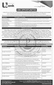 But what has its track record been when it comes to lifting people out. U Micro Finance Bank Jobs 2019 Apply Online Parho Pakistan
