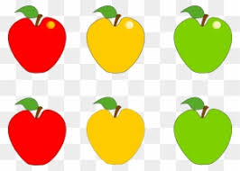 All of the apples are red with a slight yellow hue to them. Yellow Apple Clipart Transparent Png Clipart Images Free Download Clipartmax