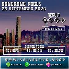 Result Hongkong Pools Senin 28 September 2020 In 2020 Hong Kong Slot Online Pool