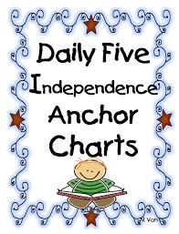 Daily Five Anchor Chart Printables Daily 5 Daily Five