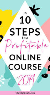 How To Create A Profitable Online Course Online Course Design Create Online Courses Online Courses
