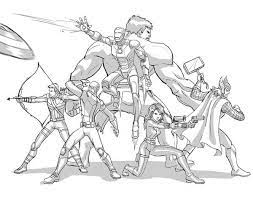 The Avengers Defending The Earth Coloring Page Download Print Online Coloring Pages For Free Avengers Coloring Avengers Coloring Pages Earth Coloring Pages