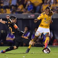 The home tigres uanl dream league soccer kit is awesome. Houston Dynamo Crash Out Of Champions League After 0 1 Loss To Tigres Dynamo Theory