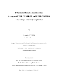 Choice no longer reviews pest control for cockroaches. Https Kola Opus Hbz Nrw De Files 1476 S Pfister 2017 Dissertation Potential Of Seminatural Habitats To Support Pest Control And Pollination Pdf