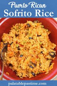 This dish is one of two kinds of puerto rican rice and beans.it goes way back,generation after generation.very cheap and pretty easy just looks hard with all the ingredients!this is a delicious pallet for anyone that wants a taste of the puerto rican culture. Sofrito Rice Palatable Pastime Palatable Pastime
