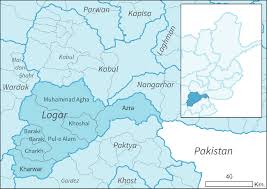 Khost is a mountainous region near pakistan's border with. A Threat At Kabul S Southern Gate A Security Overview Of Logar Province Afghanistan Analysts Network English