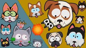 a brand new miniclip game catsvsdogs catsvsdogsgame catgame doggame fillegames fillegamescom online iogames iogame kitty games dog games cat vs dog