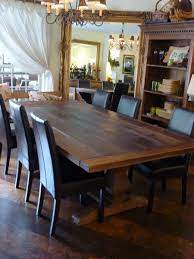 Rustic buffets, sideboards & china cabinets(110). Rustic Dining Room Design With Rectangular Dark Brown Rustic Pine Dining Table Black Iron Chand Rustic Dining Table Rustic Dining Room Rustic Dining Room Table