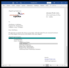 Mail Merge For Nested Groups Word Library Docio Syncfusion