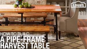 See more ideas about table legs, diy table legs, metal table legs. Pipe Frame Harvest Table