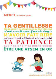 Pdf Affiche Merci Atsem Fille Ou Garcon Teacher Gifts Diy Floral Art