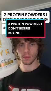 Replying to @Jonthos 3 protein powders i dont regret buying #gym #we...