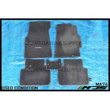 Some stains but haven't been cleaned yet. Used Honda Integra Dc2 1995 2000 Original Jdm Car Floor Carpet Mat Black Flat Spike Backing Complete Set Of 5 Shopee Malaysia