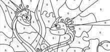 Colorear Coloreando Por Numeros Descubre A Garfios El Dragon De Patan Mocoso Como Entrenar A Tu Dragon Pinterest