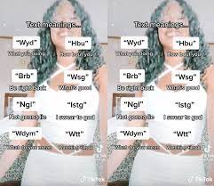 What does 'WSG' mean on TikTok?