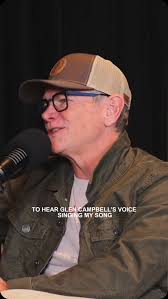 Loved getting to sit down with @mrbobbybones and chat about my great  admiration of the one and only Glen Campbell