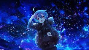 Night Sky Stars Anime Girls 1080p Wallpaper Hdwallpaper Desktop 1080p Anime Desktop Girls Hdwallpaper N Anime Night Sky Wallpaper Hd Anime Wallpapers
