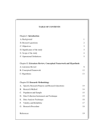Example of methodology section in research proposal format. Proposal Table Of Contents Sample Analysis Methodology