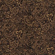 Black And Gold Fabric Upholstery Black And Gold Or Yellow Color Floral And Paisley Pattern Chenille Type Upholstery Fabric Call Upholstery Fabric Cleaning Upholstery Designer Upholstery Fabric
