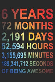 We did not find results for: 6 Years Of Being Awesome Blank Lined Journal Abstract Art Happy 6th Birthday Notebook Diary Logbook Perfect Gift For 6 Year Old Boys And Girls By Birthday Gift Books