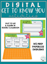 Maybe you would like to learn more about one of these? These Get To Know You Activities Perfect For Back To School Projects Including Digit Get To Know You Activities Digital Learning Classroom Getting To Know You
