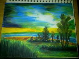First Oil Pastel By Abbydooo92 On Deviantart Oil Pastel Pastel Art Painting
