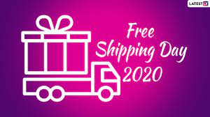 Unfortunately, this only applies to u.s. Festivals Events News Free Shipping Day 2020 Significance Of The Day Related To Day Of Online Shopping Latestly