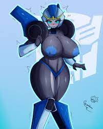 1girls 4:5 ass autobot big ass big breasts big butt big nipples  blue eyes blush breasts butt female female only fembot hips huge ass huge  breasts huge butt large