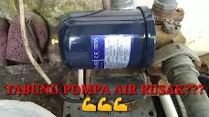 Hebatnya, mesin pompa air tipe ini bisa langsung mendeteksi tangki yang kosong, sehingga tahu kapan air harus diisi dan kapan harus berhenti. Diy Mengganti Tabung Pompa Air Shimizu San Ei Pressure Tank Perbaikan Pompa Air Shimizu Youtube