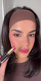 the prettiest pink 🎀 003 Glossed Up Rose Revlon Super Lustrous Glass Shine  #revlonlipstick #rumraisinlipstick #sparklinghoney #revlonrumraisin