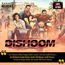 Lightscameraaction Dialougeoftheday Dishoom Rajhanscinemas Enjoythemovie Dishoom Movie Songs Varun Dhawan
