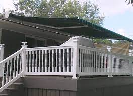 A Retractable Roof Mount Awning That Lets You Enjoy Your Deck All Summer Long Deck Retractable Roof Roof Brackets