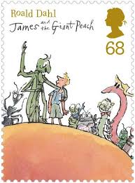 Roald Dahl Stamps For The Royal Mail Love James And The Giant Peach Maybe It S Time For A Reread Postage Stamp Art Roald Dahl Roald Dahl Stories