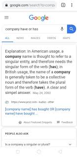 Company Have Or Has Google Company Company Names All News