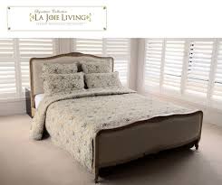 French Furniture Provincial Bed Frame In Natural Oak Wholesales Direct