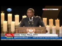 President of the united republic of tanzania jakaya kikwete is warning that violence could break out in the burundi general. President Jakaya Kikwete S Full Speech At Nelson Mandela S Funeral Youtube