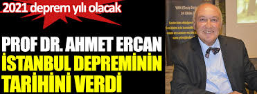 Büyük i̇stanbul depremi ne zaman olacak? Prof Dr Ahmet Ercan Istanbul Depreminin Tarihini Verdi 2021 Deprem Yili Olacak