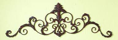Welcome to our iron accents coupons page, explore the latest verified ironaccents.com discounts and promos for may 2021. Antique Brown Iron Scroll Horizontal Wall Topper With Leaf Accents 150 To 249