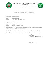 Karena surat rekomendasi kemungkinan hanya memberikan gambaran singkat tentang bakat dan pencapaiannya, saya akan dengan senang hati menjelaskan lebih lanjut waktu saya bekerja dengannya. 15 Contoh Surat Keterangan Anggota Nu