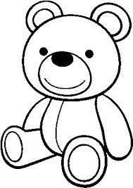 Here is a great collection of teddy bear coloring pages printable for your kids. Download A Teddy Bear Coloring Page Osito De Peluche Dibujo Full Size Png Image Pngkit