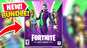 If you're an avid fortnite gamer, and maybe a fan of the joker, well there's some good news for you. New Upcoming The Last Laugh Bundle Fortnite Cost Release Date Youtube
