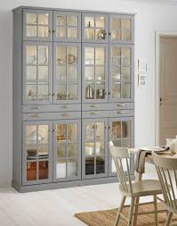 Ett Vitrinskap Byggt Med Bodbyn Vitrinlucka I Gratt 11559 Sek Ur Ikeas Katalog Kok 2017 Http Onlinecatalogue Ike Design Inredning Inredning Hem Inredning