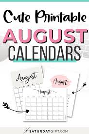 Choose from thousands of free printable 2021 monthly calendar with holidays for every event or occasion. Cute Free Printable August 2021 Calendar Saturdaygift