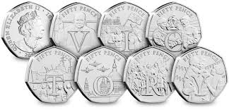 19cm pink or white large unicorn rainbow ceramic money box piggy bank, lighthouse 2012 olympic 50p collectors album for 29 coins & completer medallion. 2020 Iom Victory 50p Set Ukcoinhunt