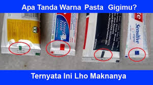 Gempar Terkait Kode Warna Pada Kemasan Pasta Gigi Sebagai Tanda Kandungan Bahan Ternyata Inilah Faktanya