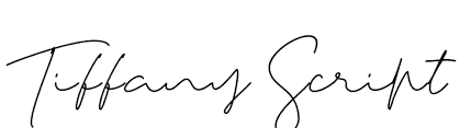 Tiffany is a font with natural representation as a handwritten construction, featuring a straightforward, simple, elegant and very beautiful character. Tiffany Script Font Ffonts Net