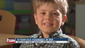 Youngest Spelling Bee competitor is from Boulder