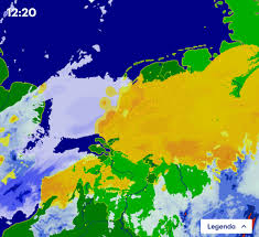 In this graph you can see exactly when it is going to rain and how much rainfall is predicted (in millimeters). Buienradar Code Red Dutchreview