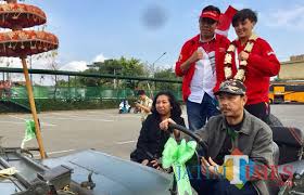 Sampai di Kota Kelahiran, Lima Atlet Penyumbang Medali Asian Games 2018  Disambut Euforia Ribuan Masyarakat Kota Batu